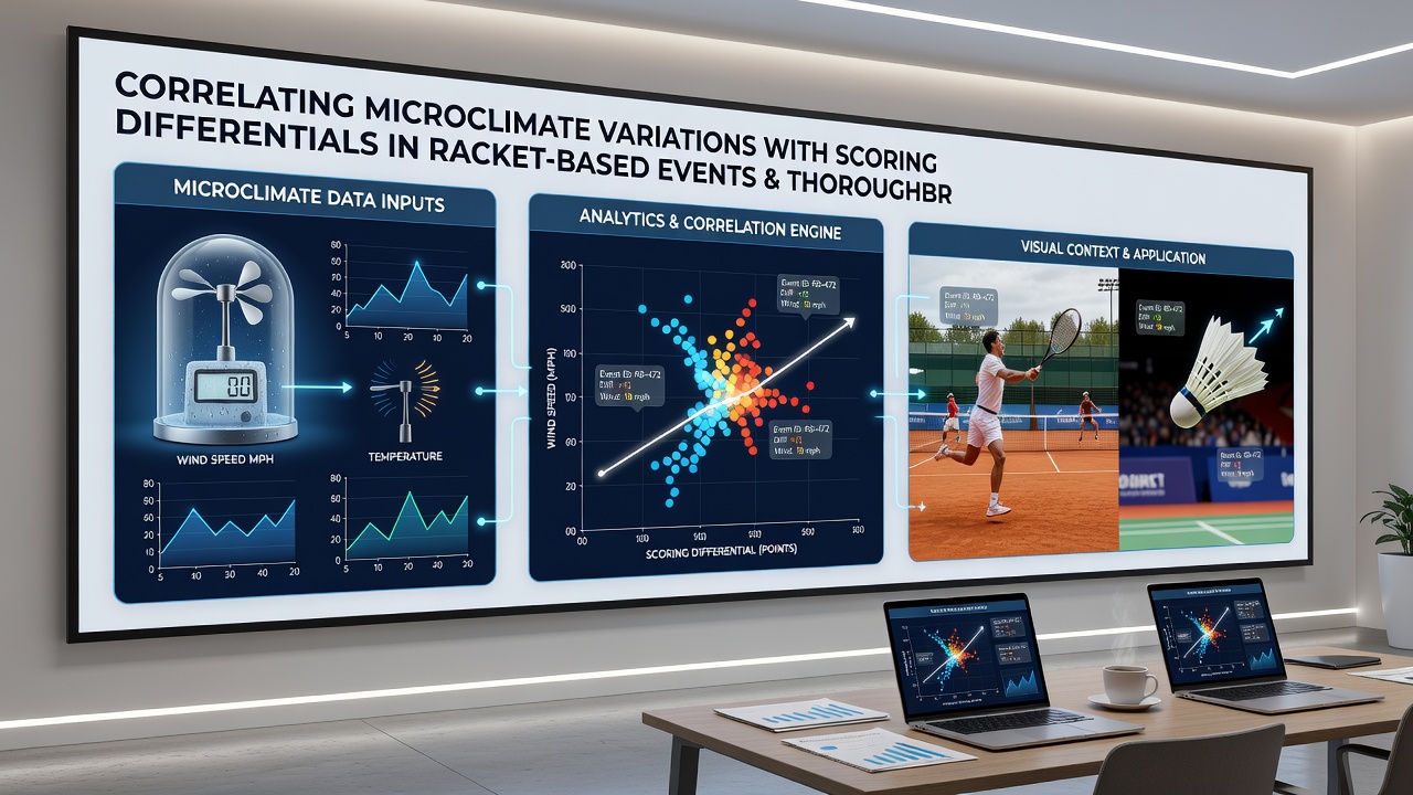 Sensors capturing wind and humidity data alongside a horse racing finish line