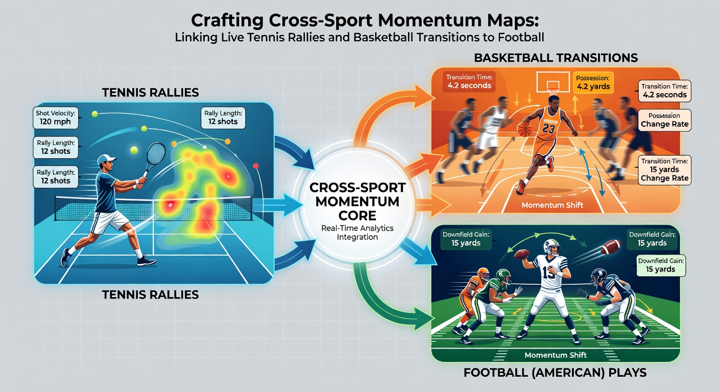 Detailed view of momentum map interfaces showing live data overlays for tennis, basketball, and football betting adjustments